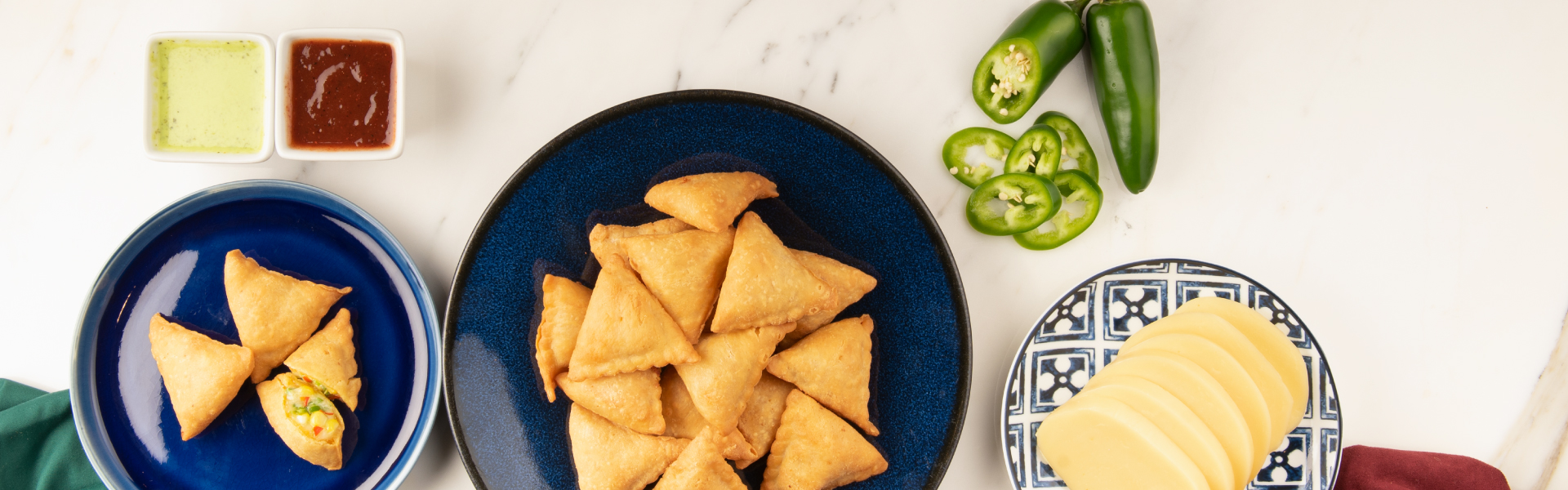 Brar Spinach and Paneer Frozen Samosa